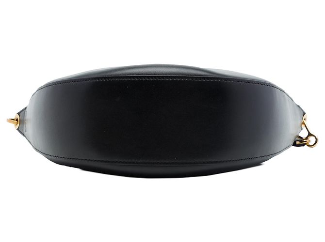 LOEWE Luna Hobo Piccola in Pelle Nera - vista 3