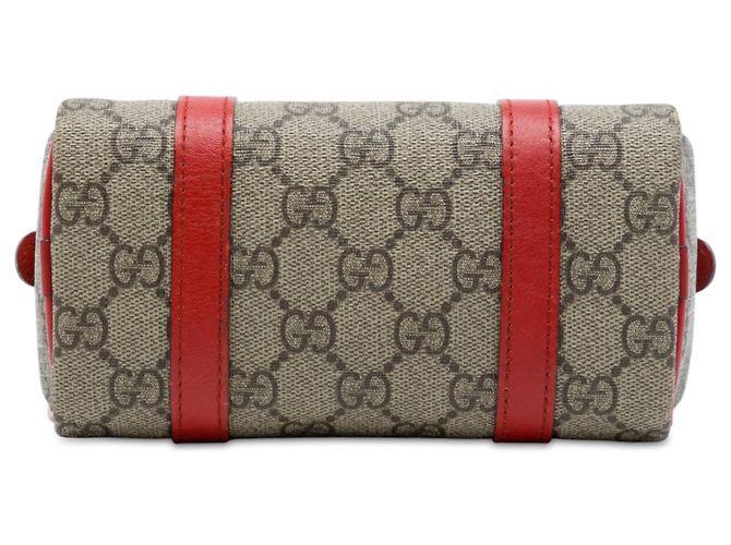 Borsa Boston Mini GG Supreme Joy per Bambini Gucci Beige - vista 3
