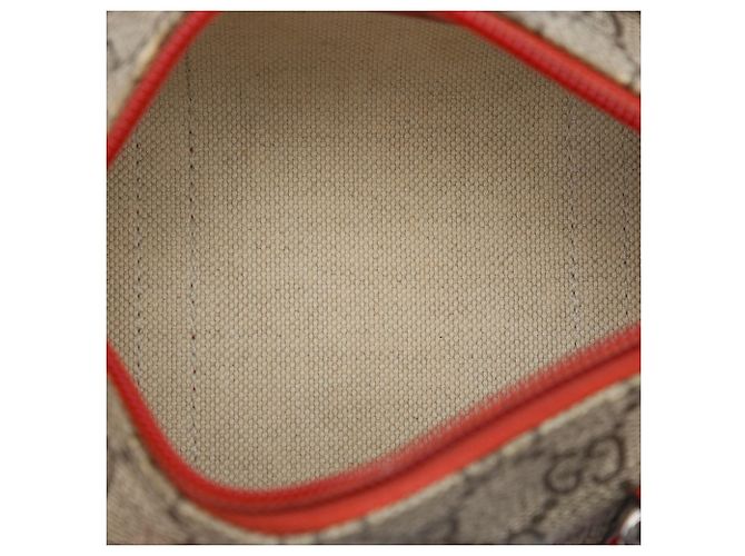 Borsa Boston Mini GG Supreme Joy per Bambini Gucci Beige - vista 4