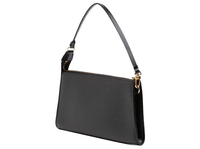 Louis Vuitton Black Epi Pochette Accessoires - vista 2