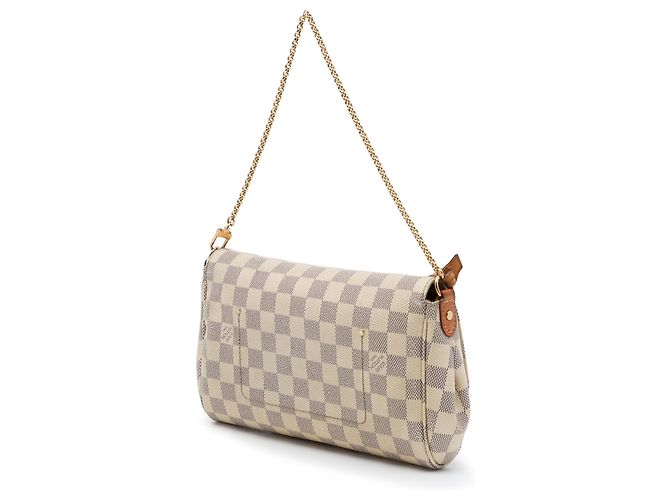 Louis Vuitton White Damier Azur Favorite MM - Ansicht 2