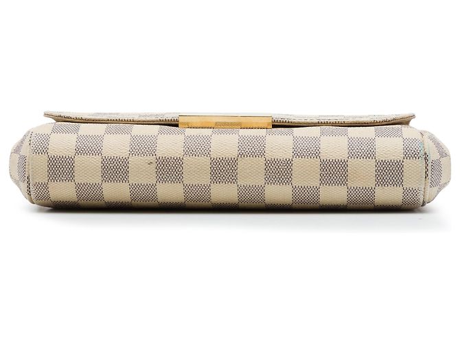 Louis Vuitton White Damier Azur Favorite MM - Ansicht 3