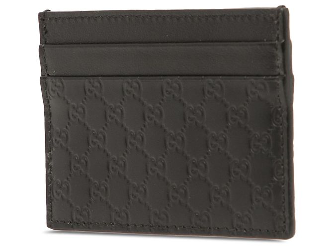 Tarjetero Gucci Black Microguccissima - vista 2