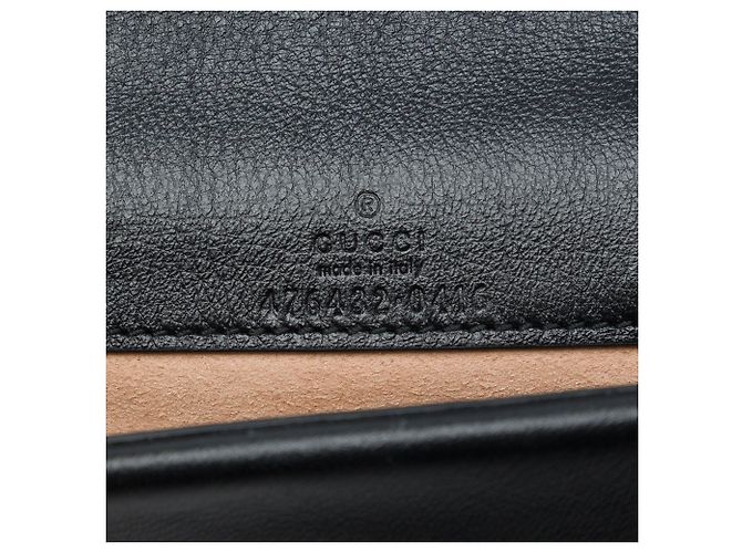 Gucci Mini Borsa a Tracolla Dionysus in Tweed a Quadretti Nero - vista 5