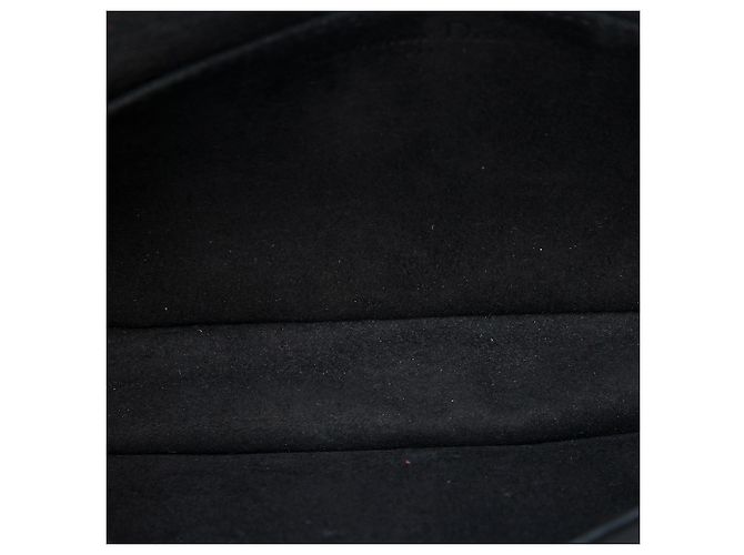 Clutch convertibile con catena Lady Dior in velluto nero Cannage Dior - vista 4