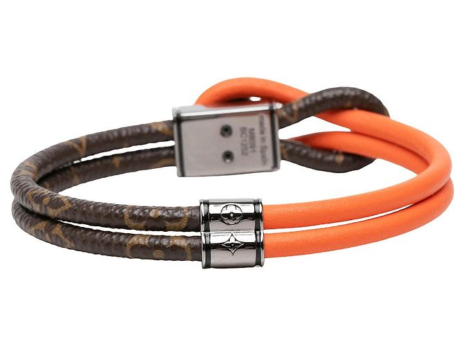 Pulsera Loop It Monogram Marrón Louis Vuitton - vista 3