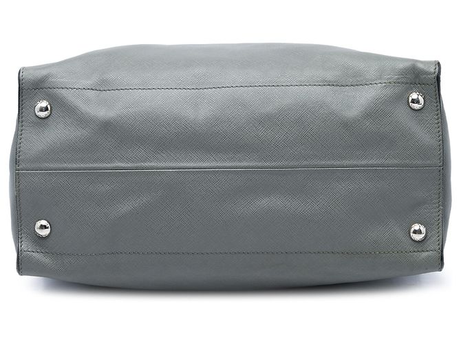 mala Prada Medium Saffiano Cinza - vista 3
