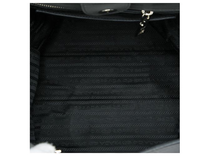 mala Prada Medium Saffiano Cinza - vista 4