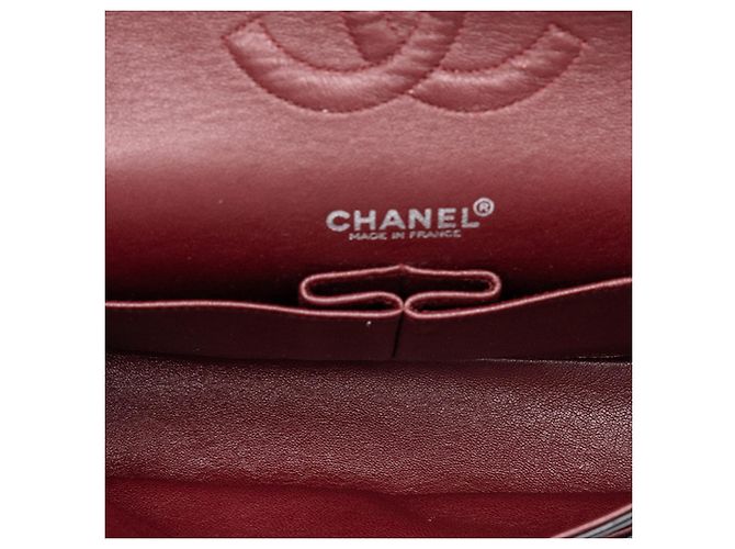 Chanel Black Medium Classic Lambskin Double Flap - vista 4