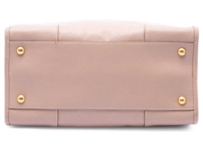 Borsa Shopping Prada Pink Saffiano Lux - vista 3