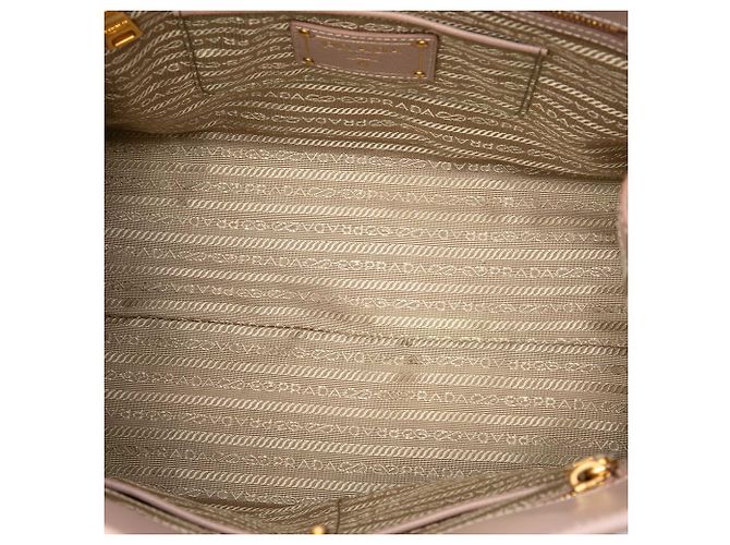 Borsa Shopping Prada Pink Saffiano Lux - vista 4