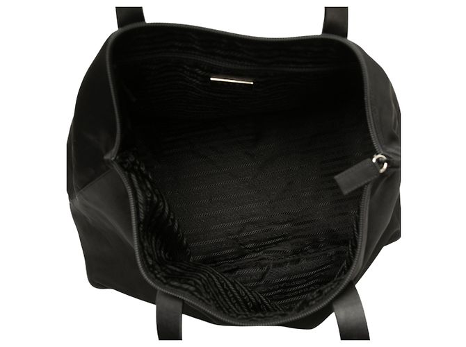 Prada Black Tessuto Tote - view 4
