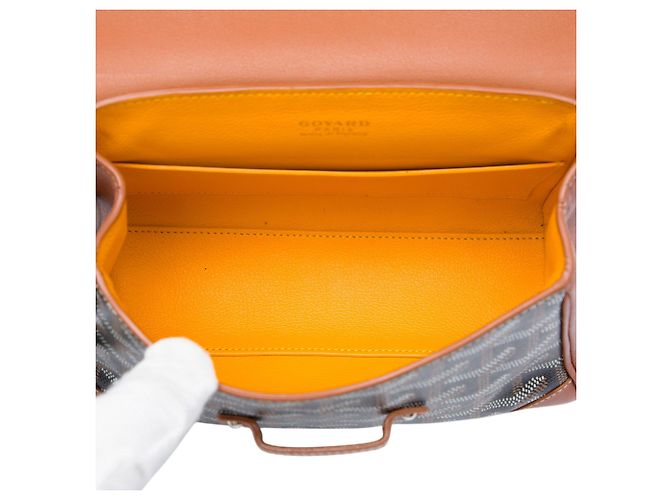 Saïgon Goyard Brown Mini Goyardine Saigon Souple - vista 4