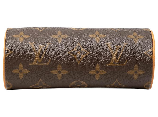 Louis Vuitton Brown Monogram Papillon Pochette - vista 3