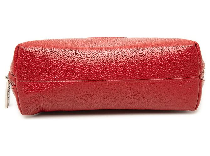 Neceser Chanel Red CC Caviar - vista 3