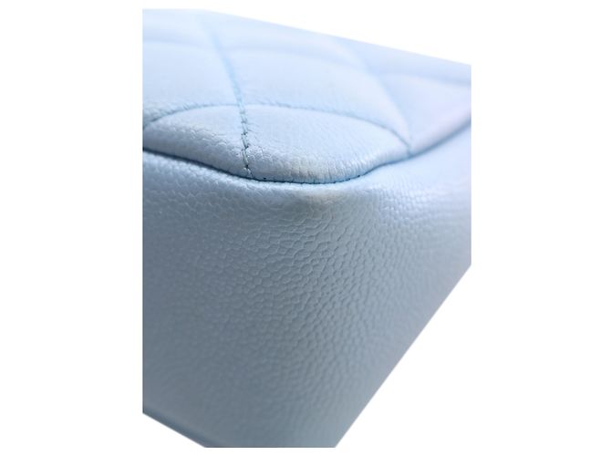 Chanel Blue Mini Quilted Iridescent Caviar My Perfect Flap - vista 6
