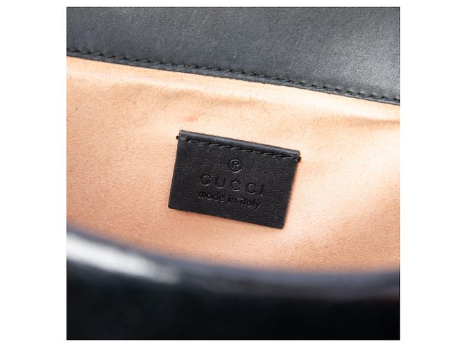 Gucci Borsa a Tracolla Dionysus in Velluto GG Nero Medium - vista 5