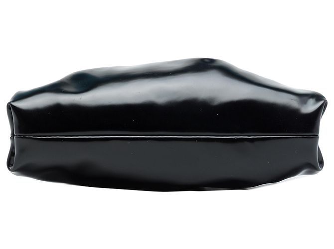 Bottega Veneta The Mini Pouch in vitello spazzolato nero - vista 3