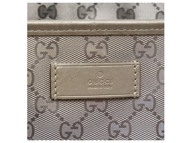 Tote Gucci Silver Large GG Imprime - vista 5