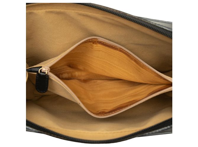 Clutch Gucci in tela GG nera - vista 4