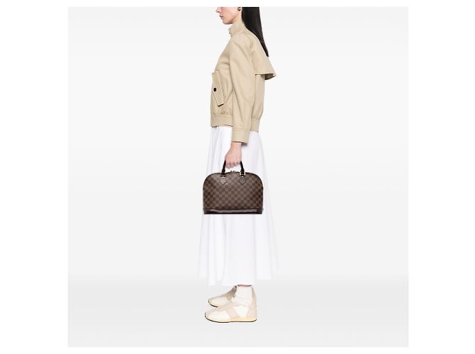 Louis Vuitton Brown Damier Ebene Alma PM - Ansicht 6