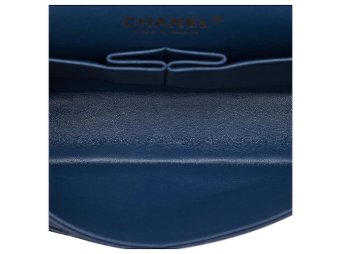 Chanel Blue Medium Classic Caviar Double Flap - vista 4