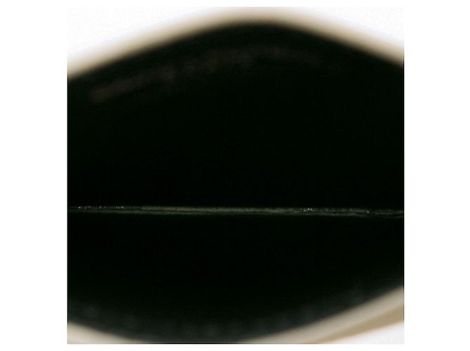 Autre Marque Saint Laurent Green Chevron Grain de Poudre Cassandre Kartenetui - Ansicht 4