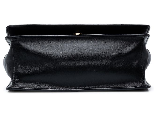 Prada Black Saffiano Lux Chain Crossbody - Ansicht 3