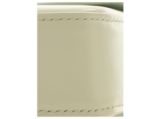 Céline Sac à épaule à chaîne Celine Claude en cuir de veau brillant vert Triomphe - Ansicht 11