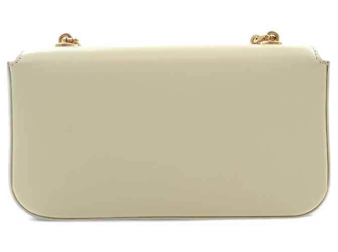 Céline Sac à épaule à chaîne Celine Claude en cuir de veau brillant vert Triomphe - Ansicht 2