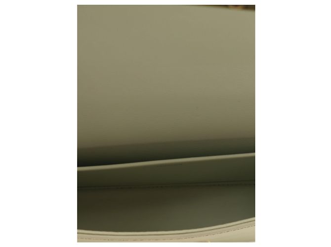 Céline Sac à épaule à chaîne Celine Claude en cuir de veau brillant vert Triomphe - Ansicht 4
