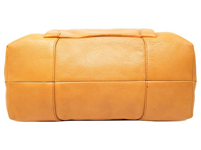 Céline Bolsa de mão Celine Boogie Pocket em couro amarelo - vista 3