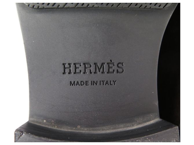 Hermès SCARPE HERMES MOCASSINI KENNEDY 45 IN CAMELLO MARRONE - vista 7