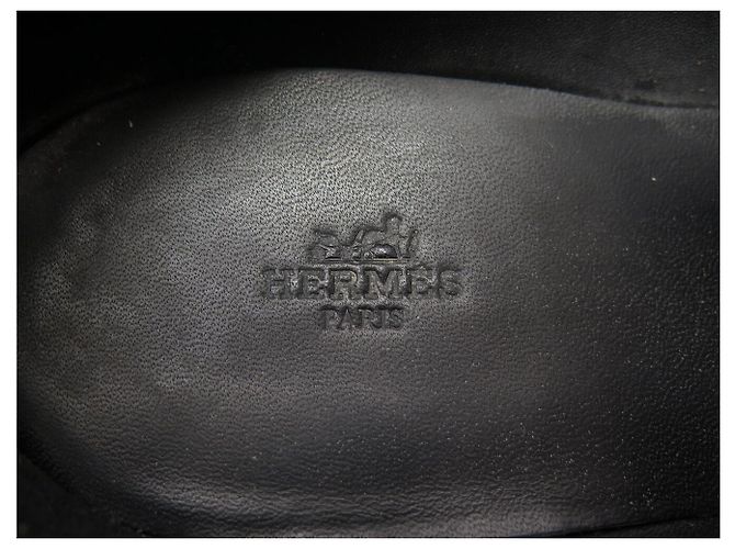 Hermès SCARPE HERMES MOCASSINI KENNEDY 45 IN CAMELLO MARRONE - vista 9