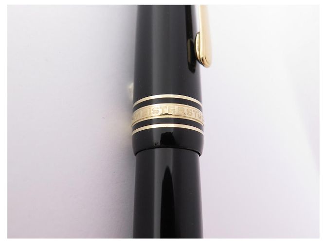 SET DI 2 PENNE MONTBLANC MEISTERSTUCK PENNA STILO A PISTONE 146 & PENNA A SFERA CLASSIC - vista 10