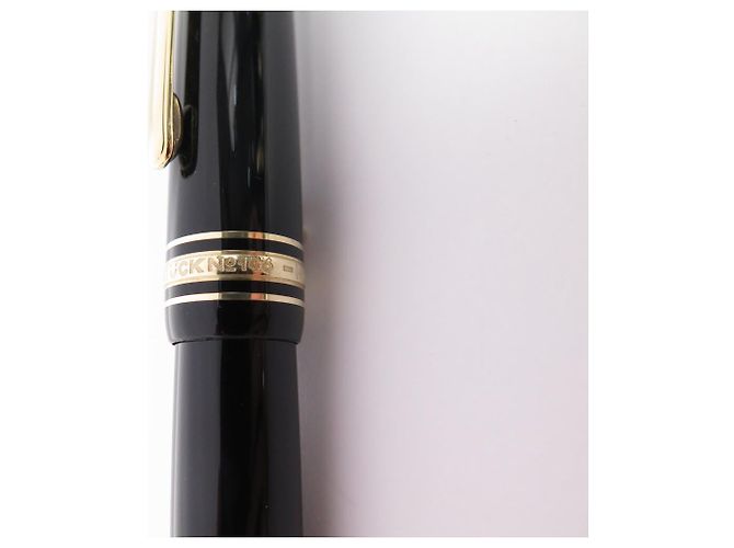 SET DI 2 PENNE MONTBLANC MEISTERSTUCK PENNA STILO A PISTONE 146 & PENNA A SFERA CLASSIC - vista 11