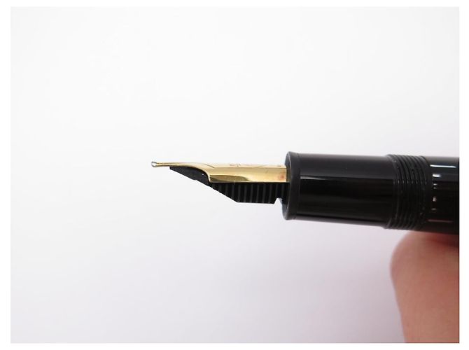 SET DI 2 PENNE MONTBLANC MEISTERSTUCK PENNA STILO A PISTONE 146 & PENNA A SFERA CLASSIC - vista 4