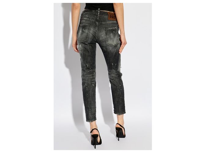 Jeans skinny Cool Girl Dsquared2 grises - vista 4