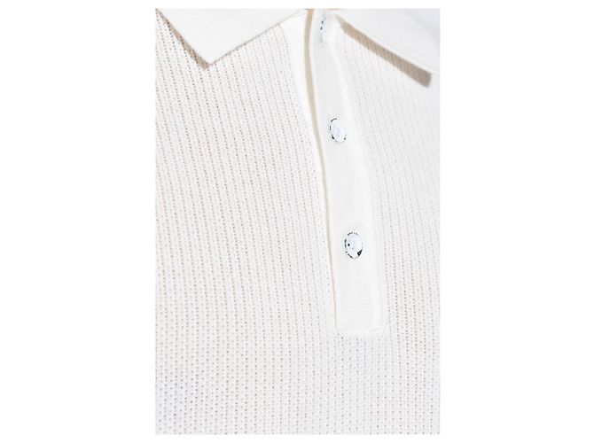 Rag & Bone Polo Harvey weiß Baumwolle - Ansicht 5