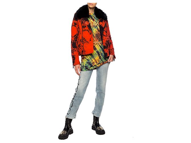 Dsquared2 Tie-Dye langes T-Shirt aus Baumwolle - Ansicht 2