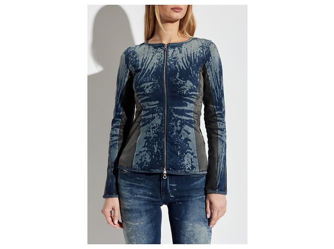 Top de denim Diesel DE-GARY-S azul - vista 3