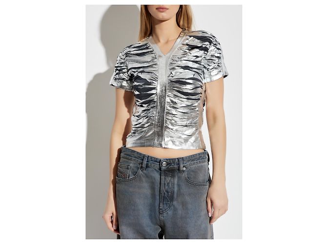 Top Diesel T-AI Argento Metallizzato - vista 3