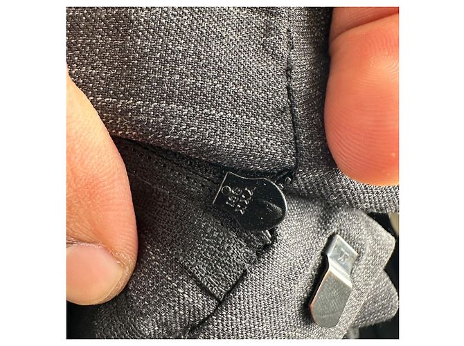 Ba&Sh gerade geschnittene Karohose aus grauer Wolle - Ansicht 5