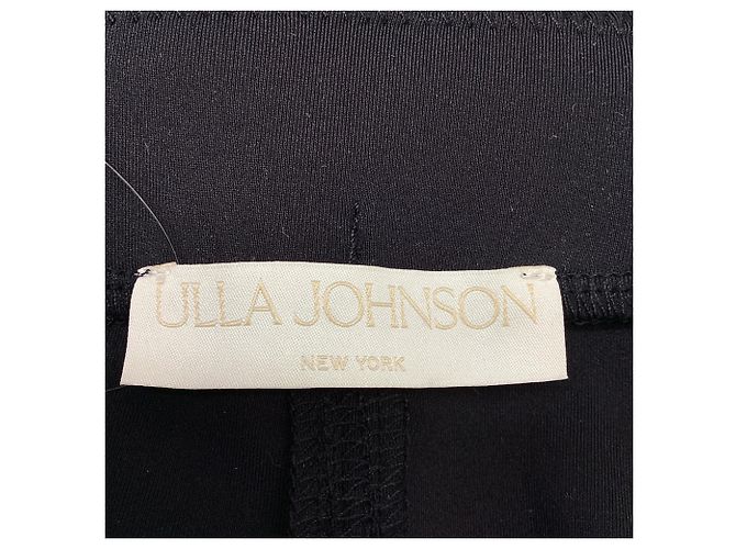 Ulla Johnson Rea Midirock mit hoher Taille aus schwarzem Polyamid - Ansicht 6