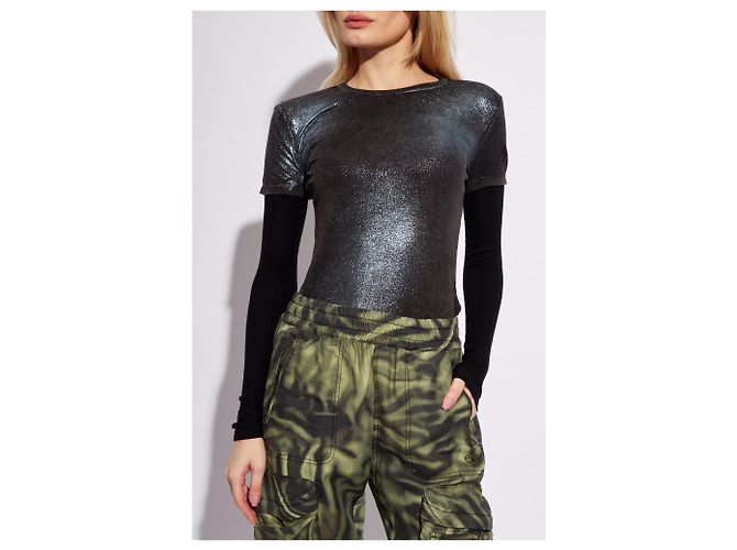 Diesel T-shirt ‘T-MIWA’ con logo - vista 3