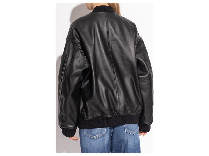 Chaqueta de cuero de Dsquared2 - vista 4