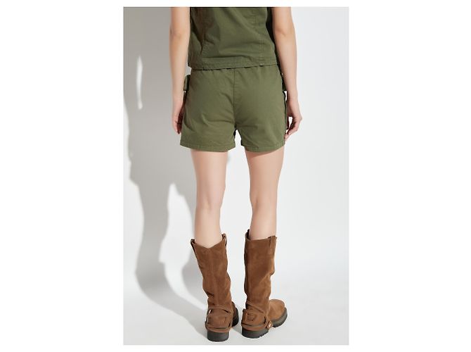 Pantalones Cortos Diesel S-ENESIS Verdes de Algodón - vista 4