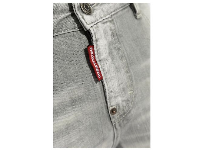 Jeans Skinny Jennifer Dsquared2 Grigio - vista 5