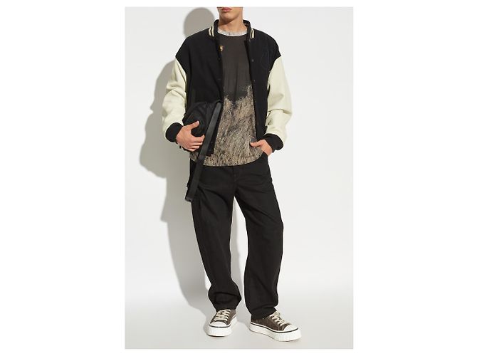 Diesel T-Shirt T-BOXT-JAS Schwarz Polyester - Ansicht 2