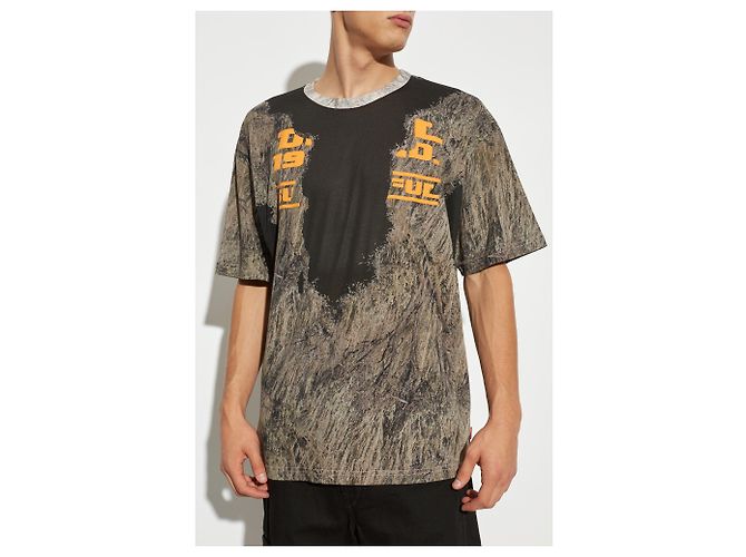 Diesel T-Shirt T-BOXT-JAS Schwarz Polyester - Ansicht 3